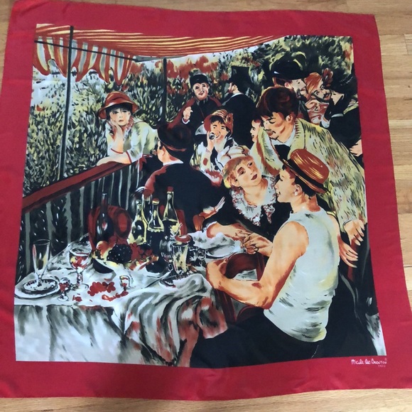 SCARF PARIS FRIENDS GATHERING NICOLE DE BEAUVOIR - Picture 6 of 16